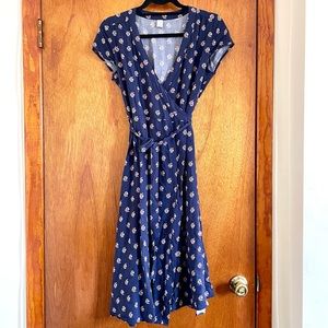Old Navy Midi Wrap Dress